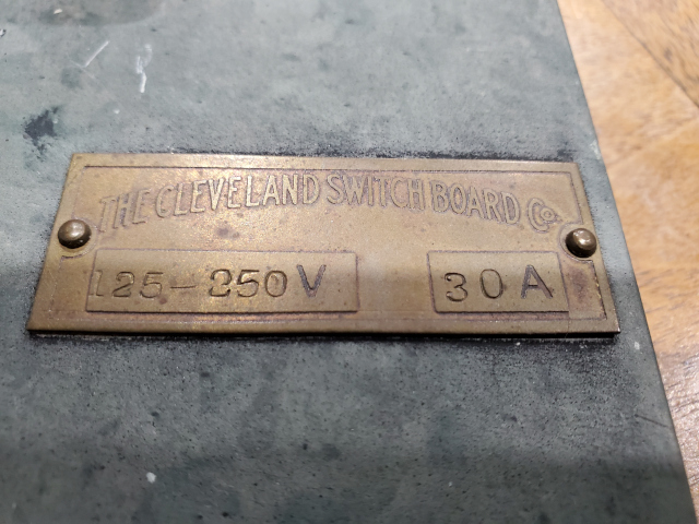 Fuse Box circa 1910